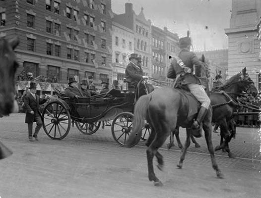 Taft in Carriage